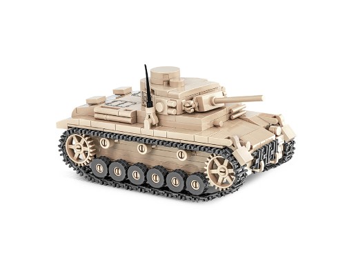Конструктор Cobi Друга Світова Війна Танк Panzer III, 292 деталей (COBI-2712)