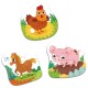 Пазл DoDo 3 в 1 День на фермі (300394)