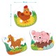 Пазл DoDo 3 в 1 День на фермі (300394)