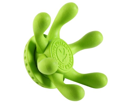Іграшка для собак Kiwi Walker Восьминіг 13 см зелена (8596075002770)
