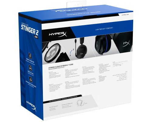 Навушники HyperX Cloud Stinger 2 Core for PlayStation Black (6H9B6AA)