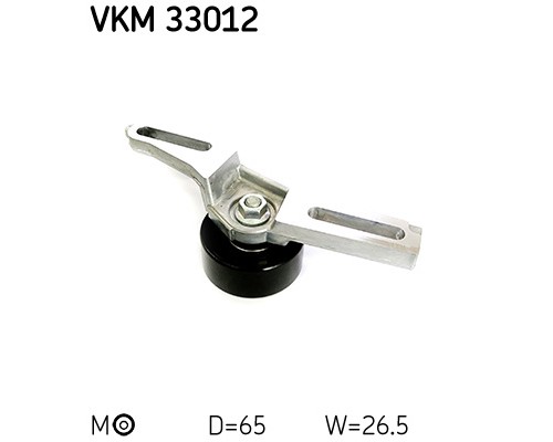 Ролик натягувача ременя SKF VKM 33012