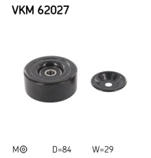Ролик натягувача ременя SKF VKM 62027