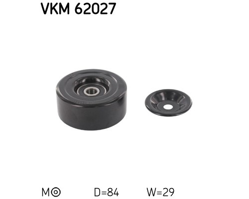 Ролик натягувача ременя SKF VKM 62027