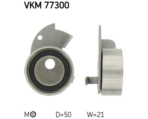 Ролик натягувача ременя SKF VKM 77300