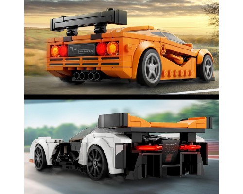 Конструктор LEGO Speed Champions McLaren Solus GT і McLaren F1 LM 581 деталь (76918)