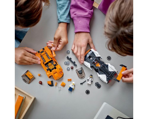 Конструктор LEGO Speed Champions McLaren Solus GT і McLaren F1 LM 581 деталь (76918)