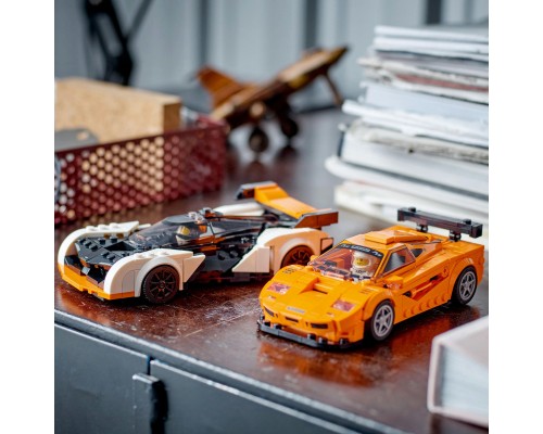 Конструктор LEGO Speed Champions McLaren Solus GT і McLaren F1 LM 581 деталь (76918)