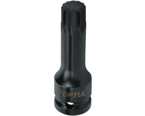 Головка торцева Toptul SPLINE ударна М14 L77мм 1/2