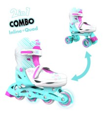 Роликові ковзани Neon Сombo Turquoise розмір 30-33 (NT09T4)