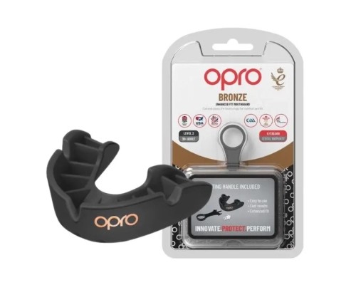 Капа Opro Snap-Fit UFC дитяча Black (SN_JR_UFC_Black)