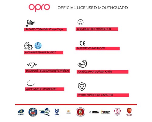 Капа Opro Snap-Fit UFC дитяча Black (SN_JR_UFC_Black)