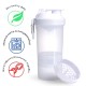 Шейкер спортивний SmartShake Original2GO 600ml Pure White (10560602)