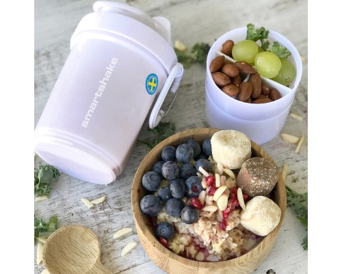 Шейкер спортивний SmartShake Original2GO 600ml Pure White (10560602)