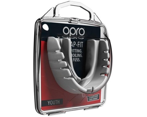Капа Opro Snap-Fit дитяча (вік до 11) Clear (art.002143015) (SN_JR_Clear)