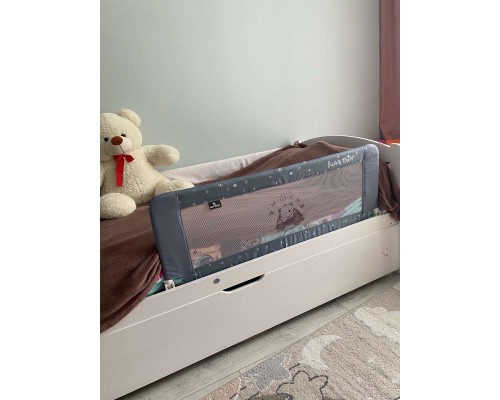 Захисний бар'єр для дітей Lorelli Safety Night Grey Fun на ліжечко (SAFETY NIGHT grey fun)