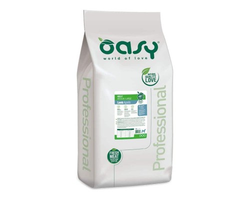 Сухий корм для собак OASY One Animal Protein ADULT Medium/Large з ягням 18 кг (8053017349329)