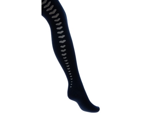 Колготки дитячі UCS Socks з сердечками (M0C0301-1443-146G-blue)