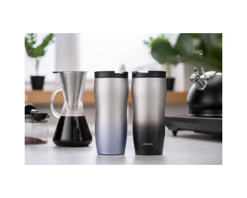 Термокружка Ardesto Metallic 450 мл Синя (AR2645GM)
