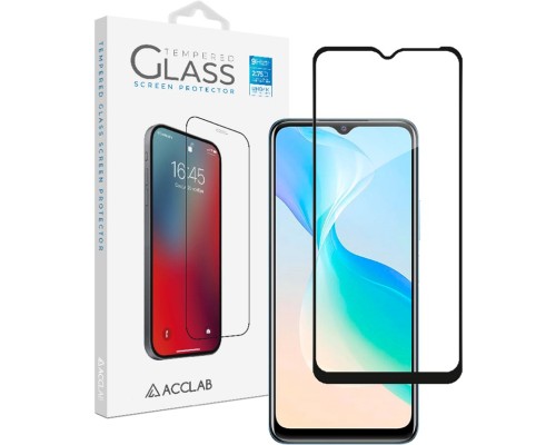 Скло захисне ACCLAB Full Glue VIVO Y33S (1283126526879)