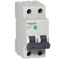 Автоматичний вимикач Schneider Electric Easy9 2P 6A C (EZ9F34206)