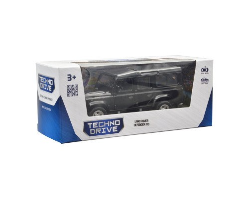 Машина TechnoDrive Land Rover Defender 110 чорний (250341U)