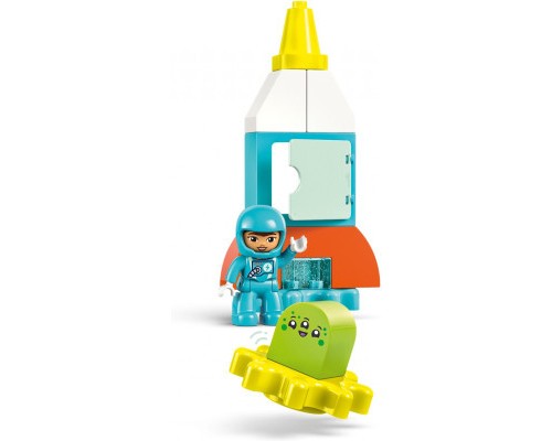 Конструктор LEGO DUPLO Town Пригоди на космічному шатлі 3-в-1 58 деталей (10422)