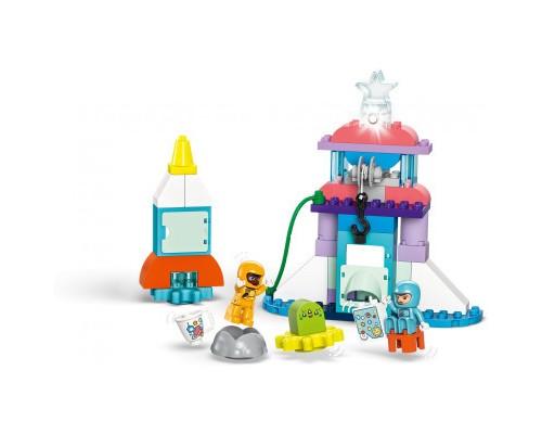 Конструктор LEGO DUPLO Town Пригоди на космічному шатлі 3-в-1 58 деталей (10422)