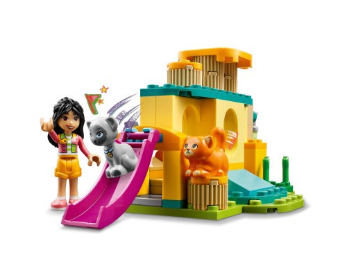 Конструктор LEGO Friends Пригоди на котячому ігровому майданчику 87 деталей (42612)