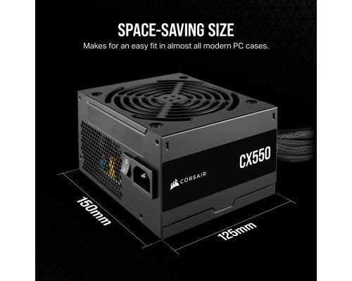 Блок живлення Corsair 550W CX550 (CP-9020277-EU)