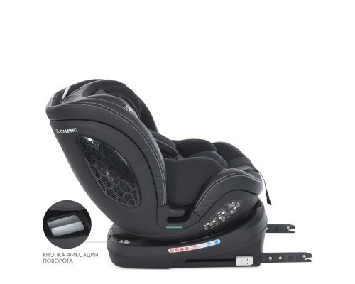 Автокрісло El Camino i-BASE (0-36кг) (ME 1109 jet black)