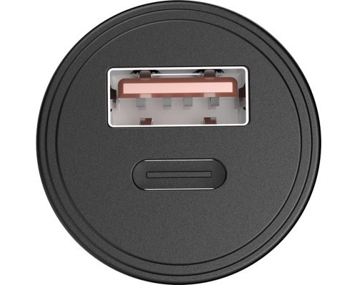 Зарядний пристрій Choetech Car USB-A/USB-C 30W QC3.0/PD (TC0006-V2-BK)