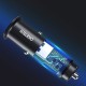 Зарядний пристрій Choetech Car USB-A/USB-C 30W QC3.0/PD (TC0006-V2-BK)