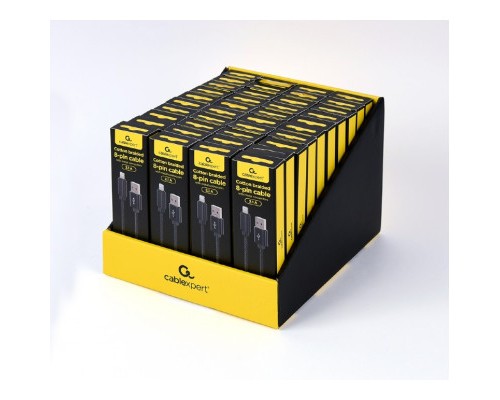 Дата кабель USB 2.0 AM to Lightning 2.0m 2.1A Cablexpert (CCDB-mUSB2B-AMLM-6)