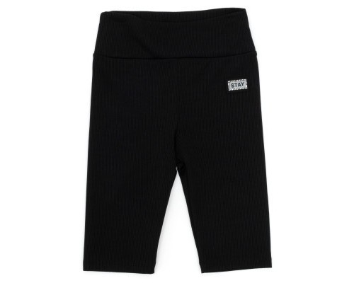 Лосини дитячі Breeze укорочені трикотажні (18933-146G-black)