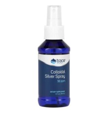 Мінерали Trace Minerals Коллоидное серебро, Colloidal Silver Spray, 118 мл (TMR-00319)