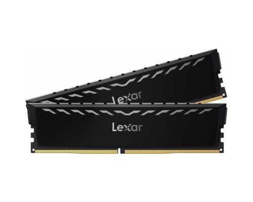 Модуль пам'яті для комп'ютера DDR4 32GB (2x16GB) 3600 MHz THOR Black Lexar (LD4U16G36C18LG-RGD)