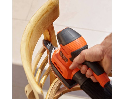 Шліфувальна машина Black&Decker 200 Вт, 8000-13000 об/хв, вага 1.58 кг (BEW200)