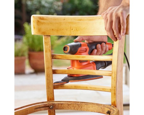 Шліфувальна машина Black&Decker 200 Вт, 8000-13000 об/хв, вага 1.58 кг (BEW200)