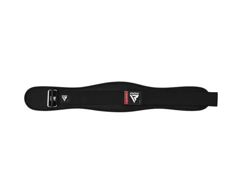 Атлетичний пояс RDX RX3 EVA Curve неопреновий Black XL (WBE-RX3B-XL)