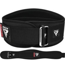 Атлетичний пояс RDX RX3 EVA Curve неопреновий Black XL (WBE-RX3B-XL)