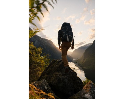 Рюкзак туристичний Osprey Talon 44 stealth black L/XL (009.2294)