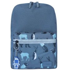 Рюкзак шкільний Bagland Молодіжний Mini 740 Cірий 8 л (0050866) (648911778)