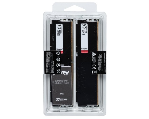 Модуль пам'яті для комп'ютера DDR5 32GB (2x16GB) 6800 MHz Beast Black EXPO Kingston Fury (ex.HyperX) (KF568C34BBEK2-32) Модуль пам'яті для комп'ютера DDR5 32GB (2x16GB) 6800 MHz Beast Black EXPO Kingston Fury (ex.HyperX) (KF568C34BBEK2-32)
