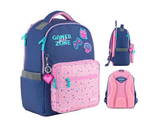 Шкільний набір Kite Pixel Love Фіолетовий (SET_K24-770M-1)