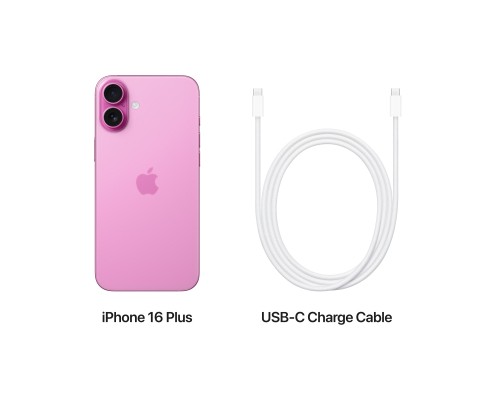 Мобільний телефон Apple iPhone 16 Plus 128GB Pink (MXVW3)