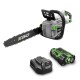 Ланцюгова пила EGO CS1401E KIT, 56В, шина 35см, 52лан, 3/8P, 1,1мм, акум. 2,5Ah + ЗП (0410003027)
