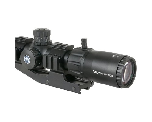 Оптичний приціл Vector Optics Mustang GenII 1-4X30 (30 мм) Illum. SFP (SCOC-29)