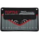 Ключ Toptul шестигранний Г-обр. 2-19мм 14шт. у чохлі (GPAQ1401)
