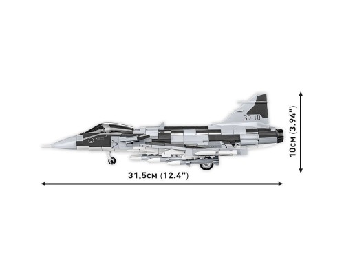 Конструктор Cobi Літак SAAB JAS 39 Gripen E, 480 деталей (COBI-5820)